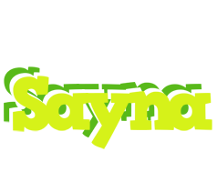 Sayna citrus logo