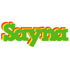 Sayna crocodile logo