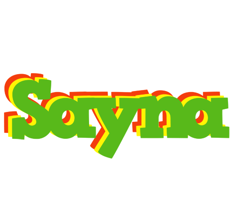 Sayna crocodile logo