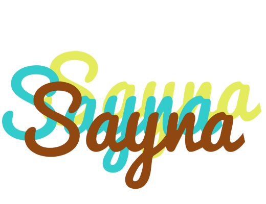 Sayna cupcake logo