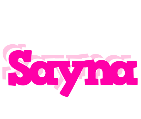 Sayna dancing logo