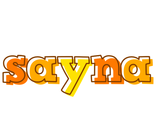 Sayna desert logo