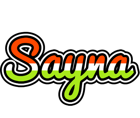 Sayna exotic logo