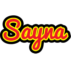 Sayna fireman logo