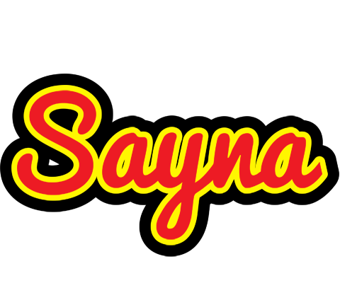 Sayna fireman logo