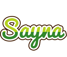 Sayna golfing logo