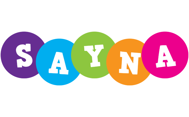 Sayna happy logo
