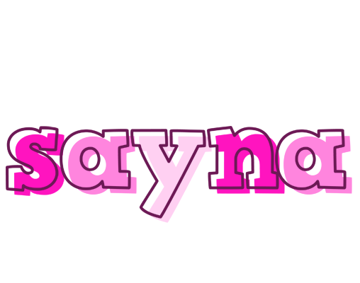 Sayna hello logo