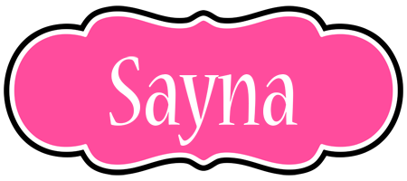 Sayna invitation logo