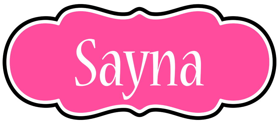 Sayna invitation logo