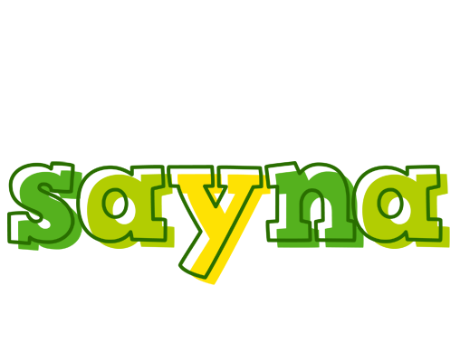 Sayna juice logo