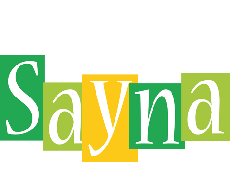 Sayna lemonade logo