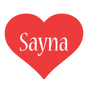 Sayna love logo