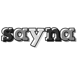 Sayna night logo