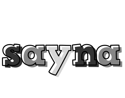 Sayna night logo