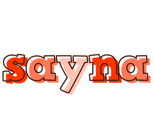 Sayna paint logo