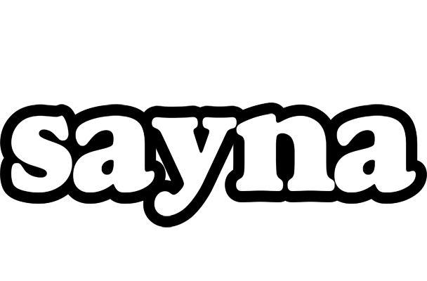 Sayna panda logo