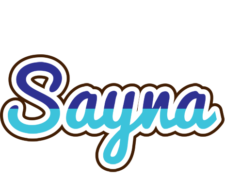 Sayna raining logo