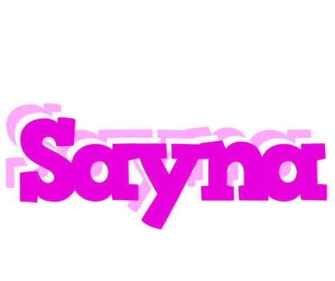 Sayna rumba logo
