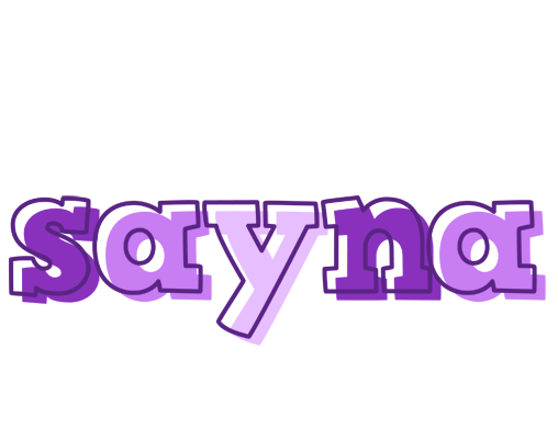 Sayna sensual logo