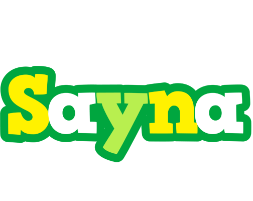 Sayna soccer logo