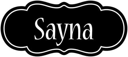 Sayna welcome logo