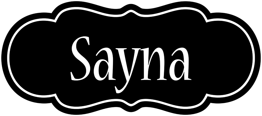 Sayna welcome logo