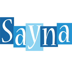 Sayna winter logo