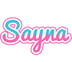 Sayna woman logo