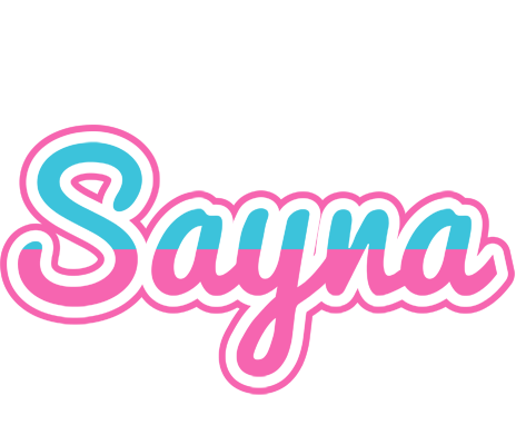 Sayna woman logo