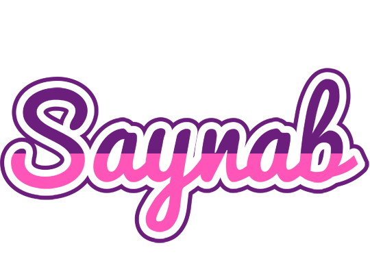 Saynab cheerful logo