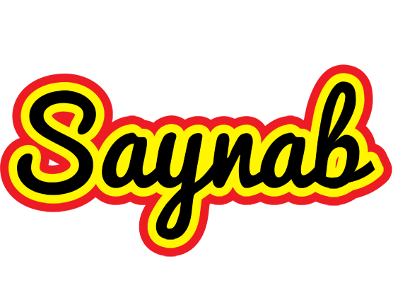 Saynab flaming logo