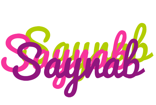 Saynab flowers logo