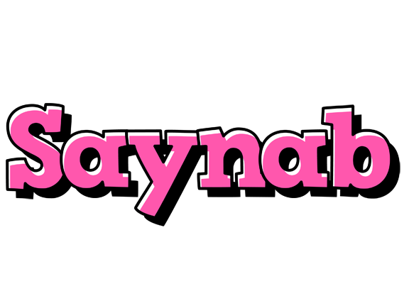 Saynab girlish logo
