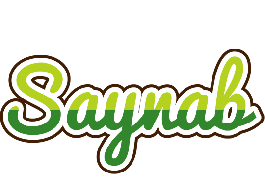 Saynab golfing logo