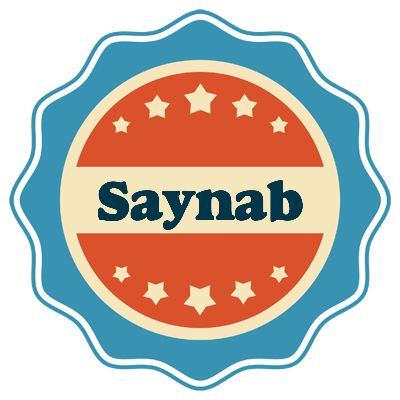 Saynab labels logo