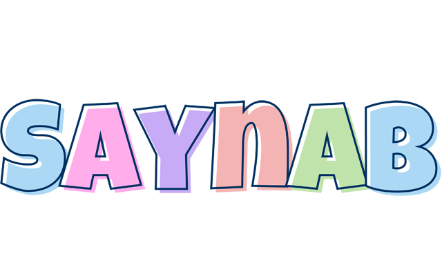 Saynab pastel logo
