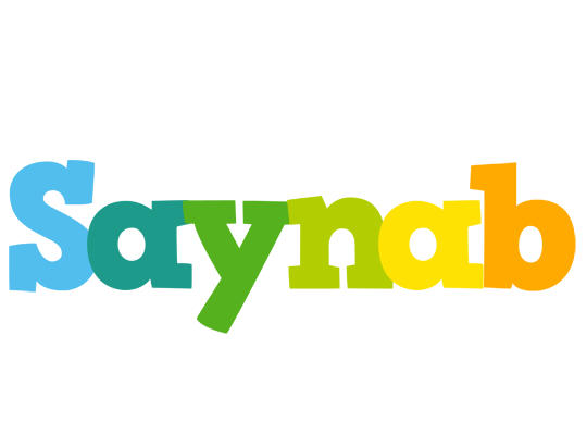 Saynab rainbows logo