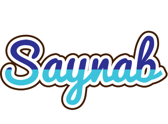 Saynab raining logo