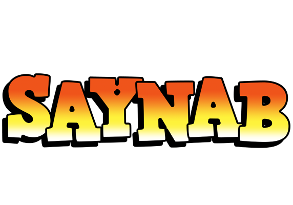 Saynab sunset logo