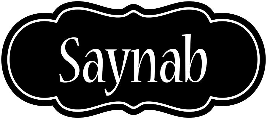Saynab welcome logo