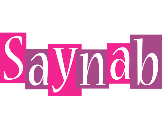 Saynab whine logo