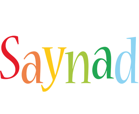 Saynad birthday logo