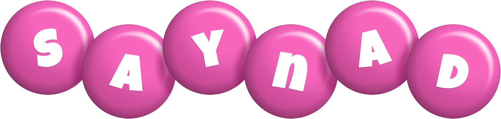 Saynad candy-pink logo