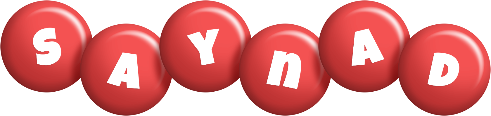 Saynad candy-red logo