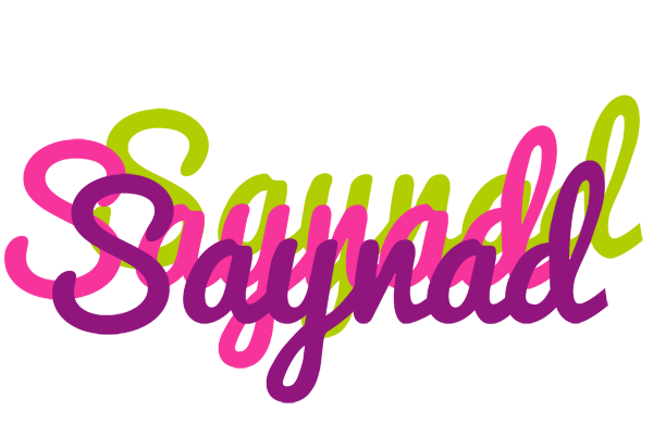 Saynad flowers logo