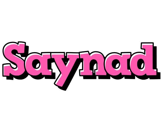 Saynad girlish logo