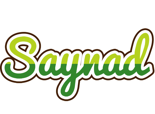 Saynad golfing logo