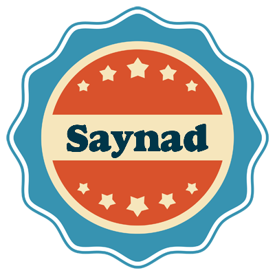 Saynad labels logo