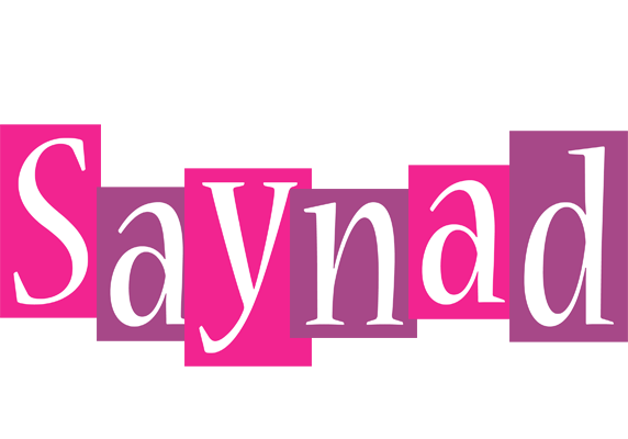 Saynad whine logo
